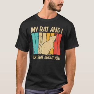 Niedlicher Rat für Männer - Maus Rat Rat Rattentie T-Shirt