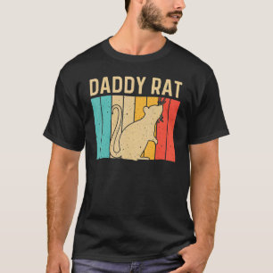 Niedlicher Rat für Männer Vater Mouse Rat Rattenme T-Shirt