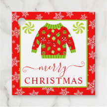 Niedlicher Red and Green Christmas Jumper