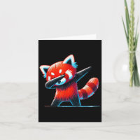 Niedlicher Red Panda Dabbing Tier Lover Z