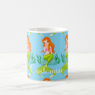 Niedlicher RedkopfMermaid Thunder_Cove Kaffeetasse