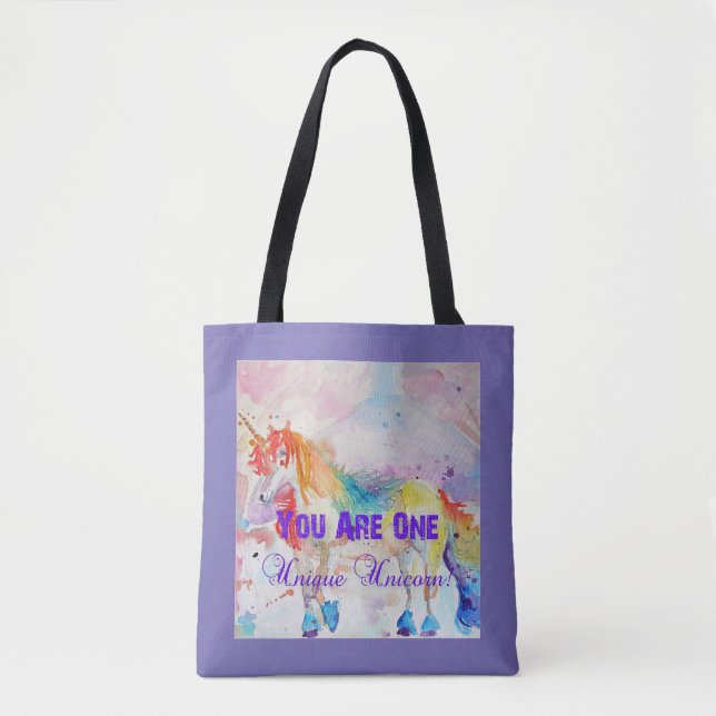 Niedlicher Regenbogen Einhorn Wasserpark Californi (Vorderseite)