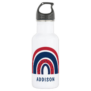 Niedlicher Regenbogen Einzigartiger Junge Personal Edelstahlflasche