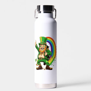 niedlicher Regenbogen-Gnome glücklicher Patriziata Trinkflasche
