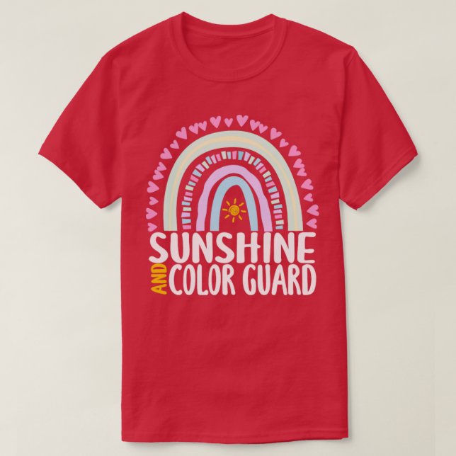 Niedlicher Regenbogen-Grafik für Sonnenschein und  T-Shirt (Design vorne)