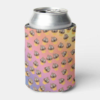 Niedlicher Regenbogen Kacke Emoji Ice Cream Cone M Dosenkühler