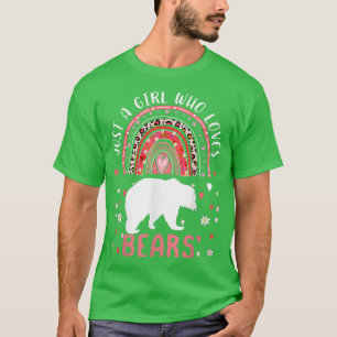 Niedlicher Regenbogen nur ein Mädchen, das Lieben  T-Shirt