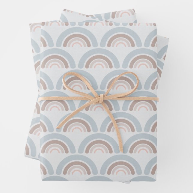 Niedlicher Regenbogen von Mute Boho Kid Geschenkpapier Set (Beispiel)