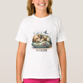 Niedlicher Restrukturierungsdruck für Welpen wenig T-Shirt