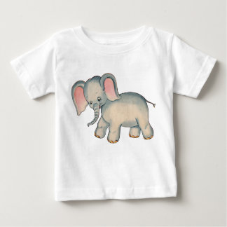 Niedlicher retro Elefant Baby T-shirt