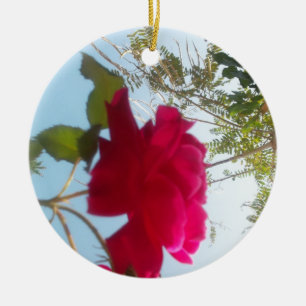 Niedlicher Retro Hakuna Matata Geschenk Blaues Grü Keramik Ornament