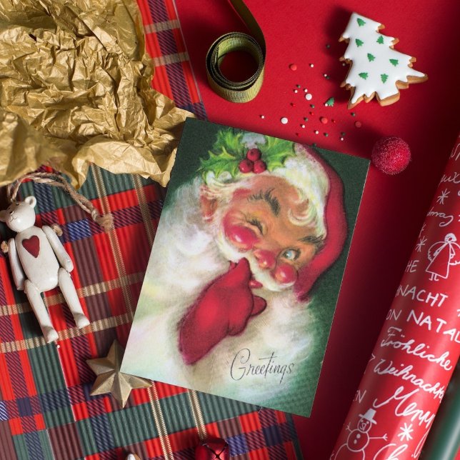 niedlicher Retro-Jahrgang Weihnachten (Von Creator hochgeladen)