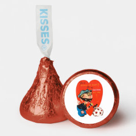 niedlicher Retro-Vintager Räuber Valentine