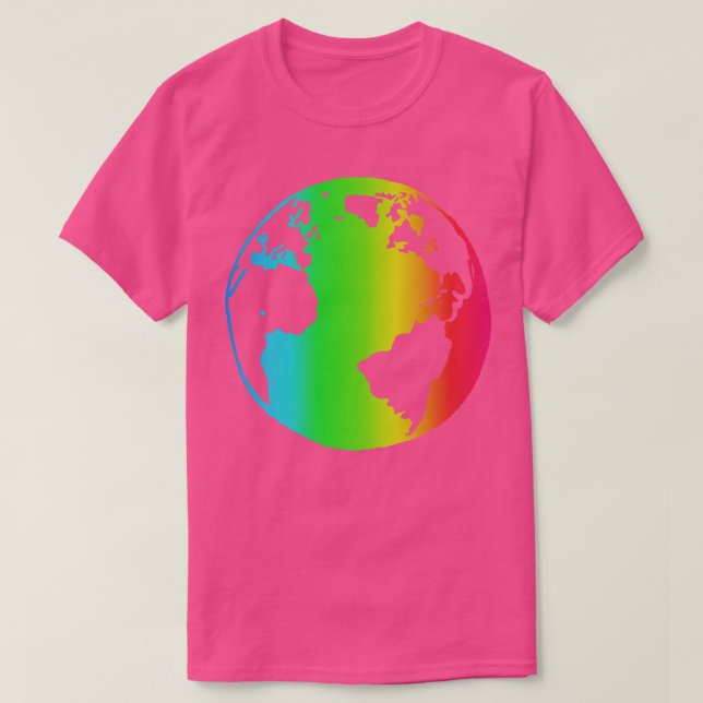 Niedlicher RGB-Leuchtpult T-Shirt (Design vorne)