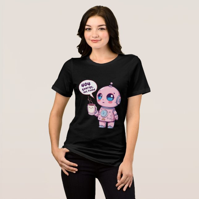 Niedlicher Robot Women's T - Shirt - Adorable Futu (Vorderseite voll)