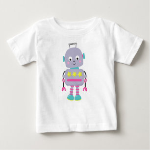 Niedlicher Roboter, Alberner Roboter, Funny Robot, Baby T-shirt