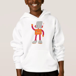 Niedlicher Roboter, Alberner Roboter, Funny Robot, Hoodie