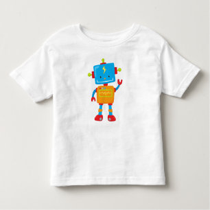 Niedlicher Roboter, farbenfroher Roboter, Funny Ro Kleinkind T-shirt