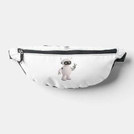 Niedlicher Roboter Mechanic Fanny Pack - Funny Sci Bauchtasche