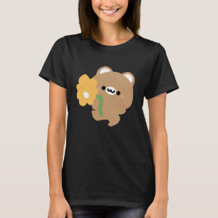 Niedlicher romantischer Braunbär T-Shirt