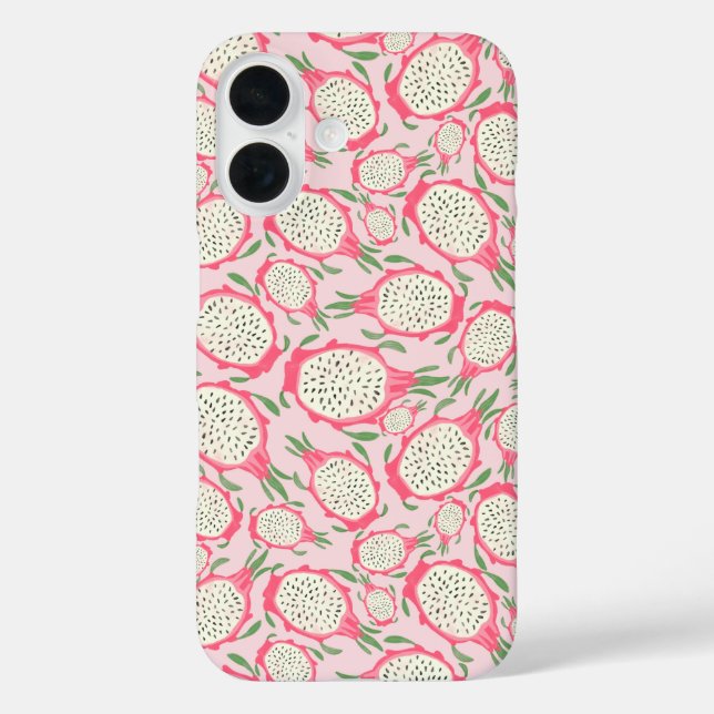 Niedlicher Rosa Fruchtdrache Case-Mate iPhone Hülle (Rückseite)