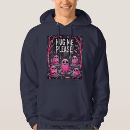 Niedlicher rosa Geist: Umarmen Sie mich! :( (man g Hoodie