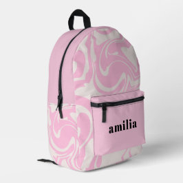 Niedlicher, rosa Personalisierter Rucksack