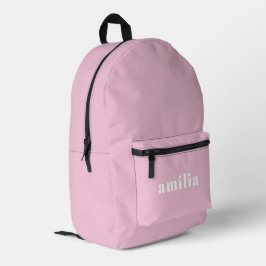 Niedlicher, rosa Personalisierter Rucksack
