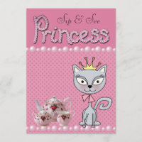 Niedlicher rosa Sip u. sehen