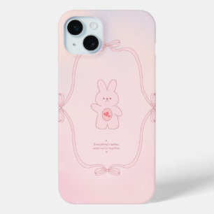 niedlicher rosafarbener Telefonkasten Case-Mate iPhone Hülle