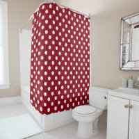 Niedlicher Rot-Weiß-Polka-Dot