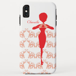 Niedlicher roter Elefant Case-Mate iPhone Hülle