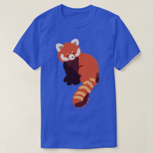 Niedlicher roter Panda 23 T-Shirt (Design vorne)