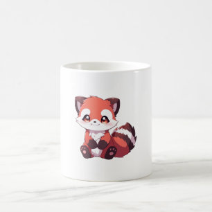 niedlicher roter Panda Kaffeetasse