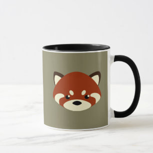 Niedlicher roter Panda Tasse