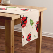 Niedlicher Rotpolka Punkt Ladybug Blume Girl