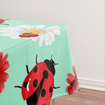 Niedlicher Rotpolka Punkt Ladybug Blume Girl