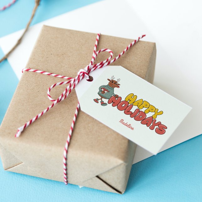 Niedlicher Rudolf Geschenkanhänger (Von Creator hochgeladen)