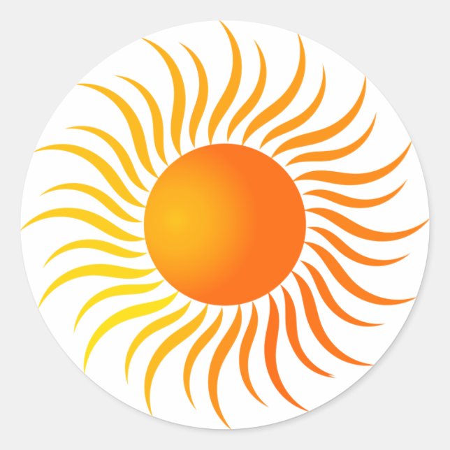 Niedlicher Rundaufkleber Runder Aufkleber (Vorderseite)