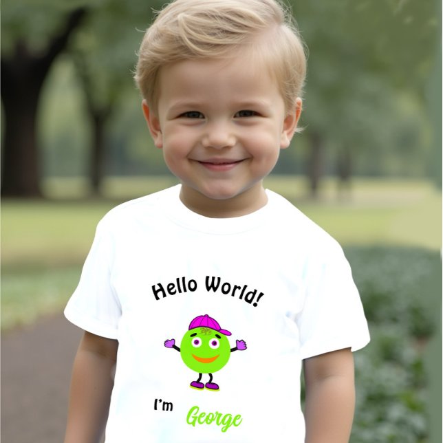 Niedlicher Rundkörper Baby T-shirt (Von Creator hochgeladen)