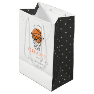Niedlicher Rust unsere kleine Lampe Basketball Bab Mittlere Geschenktüte