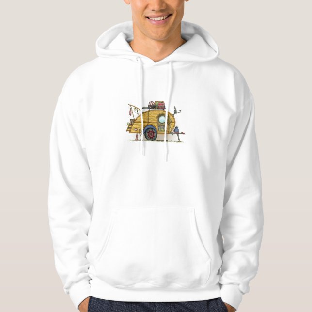 Niedlicher RV Vintager Hoodie (Vorderseite)