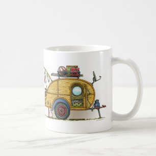 Niedlicher RV Vintager Kaffeetasse