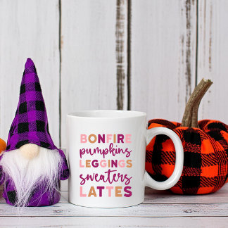 Niedlicher Saisonfall Bonfire Sweaters Pumpkins La Kaffeetasse