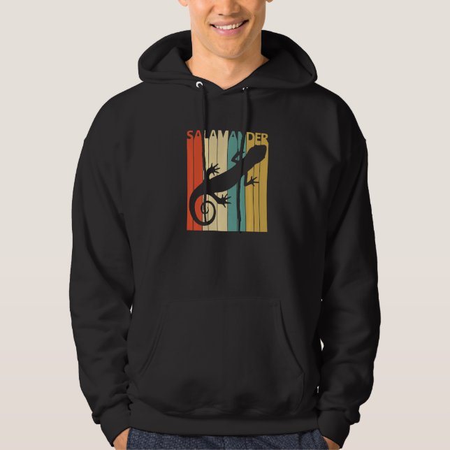 Niedlicher Salamander Hoodie (Vorderseite)