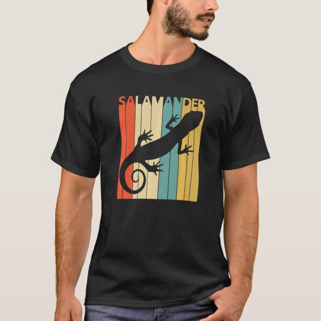 Niedlicher Salamander T-Shirt (Vorderseite)