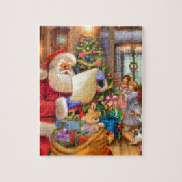 Niedlicher Sankt-Feiertagsentwurf mit Kindern Puzzle