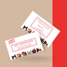 Niedlicher Santa Cat Cartoon Weihnachtsgeschenk