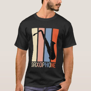Niedlicher Saxophon-Vater T-Shirt