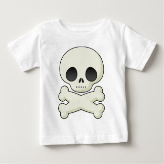 niedlicher Schädel Baby T-shirt